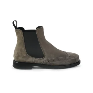 Stivaletti Frau Chelsea Oxford Donna in Camoscio Visone