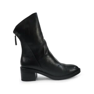 Vueva Stivaletti Donna con Tacco in Pelle Nera