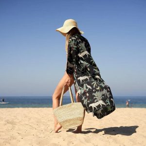 Kimono Caftano in Cotone