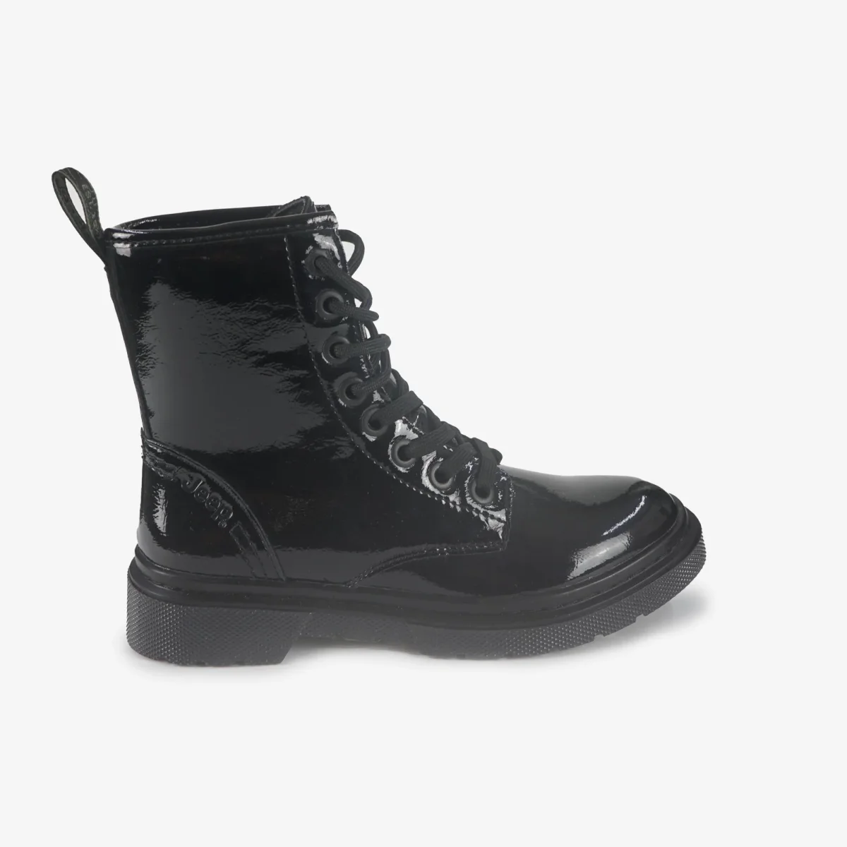 Anfibi Donna Vernice Nero