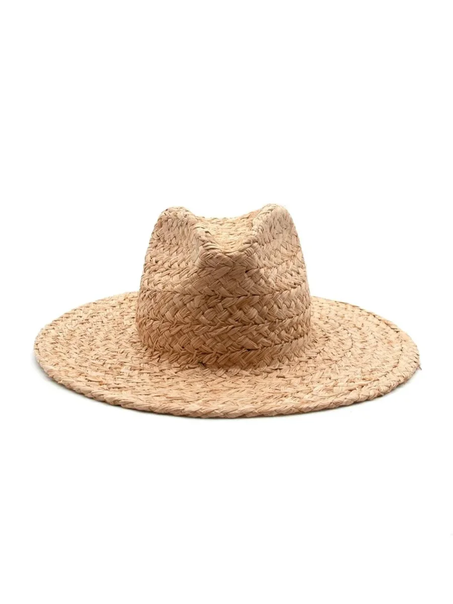 Cappello Fedora Unisex in Rafia Naturale - immagine 2