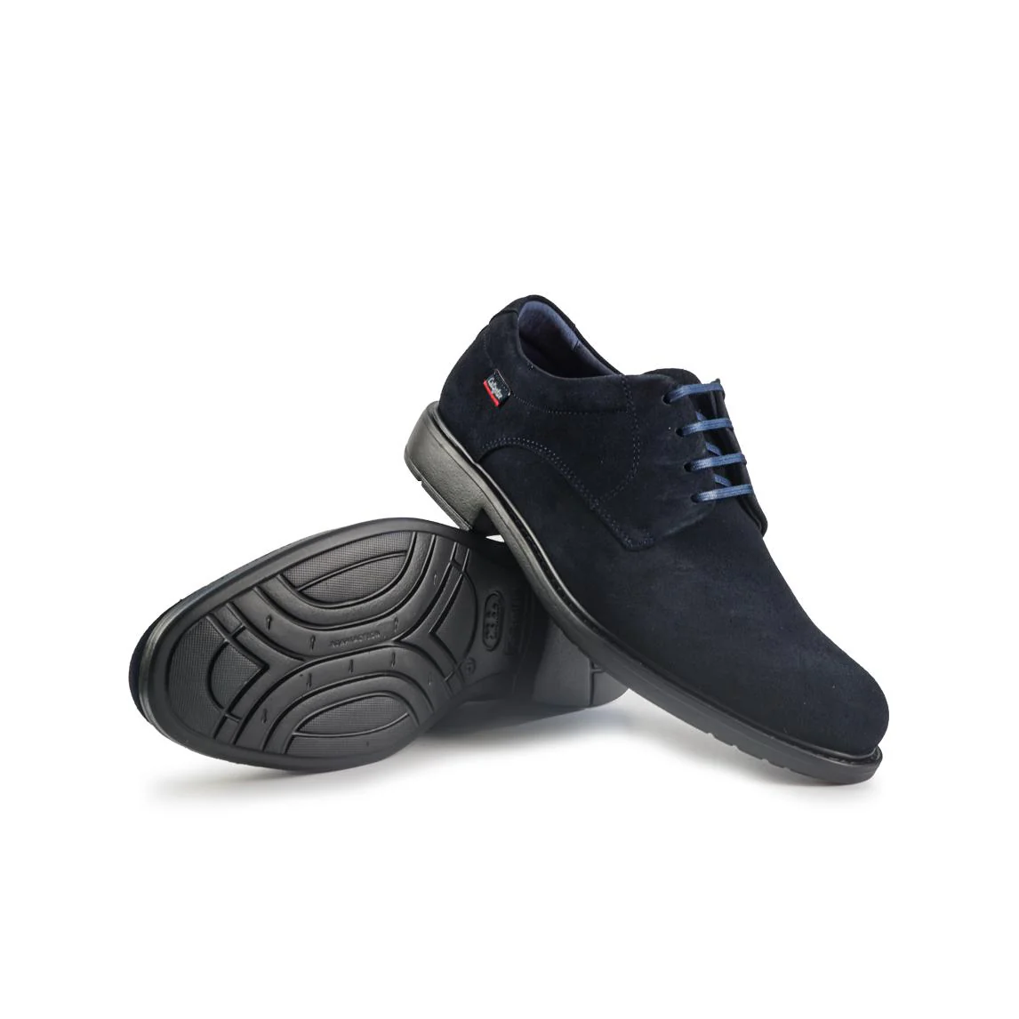 Callaghan Francesina Liscia Uomo Elegante in Camoscio Blu - immagine 3