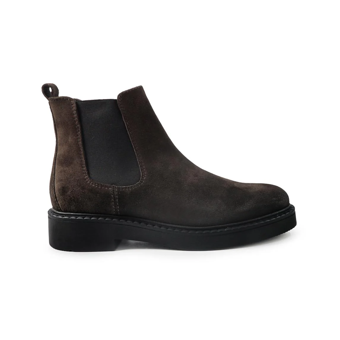 Vueva Stivaletti Chelsea Uomo in Camoscio Testa di Moro - immagine 2