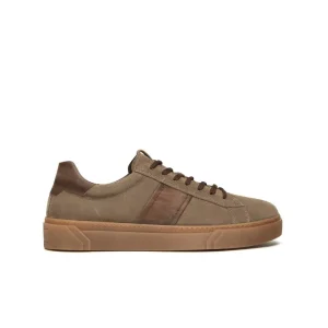 Nero Giardini Sneakers Uomo in Camoscio Fango