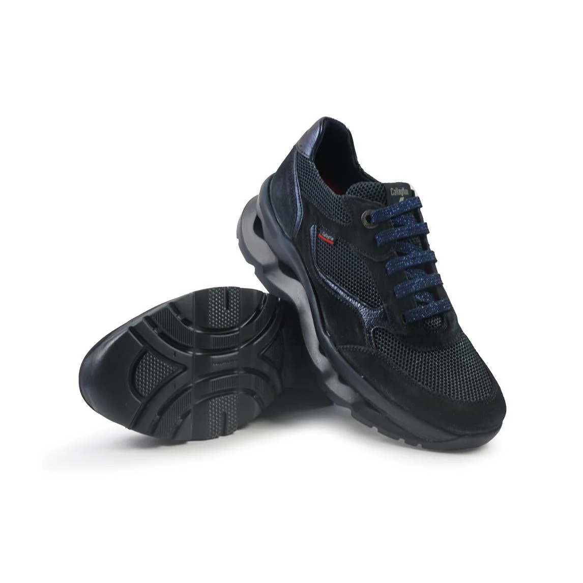 Callaghan Sneakers Donna Ammortizzata in Pelle Blu - immagine 4