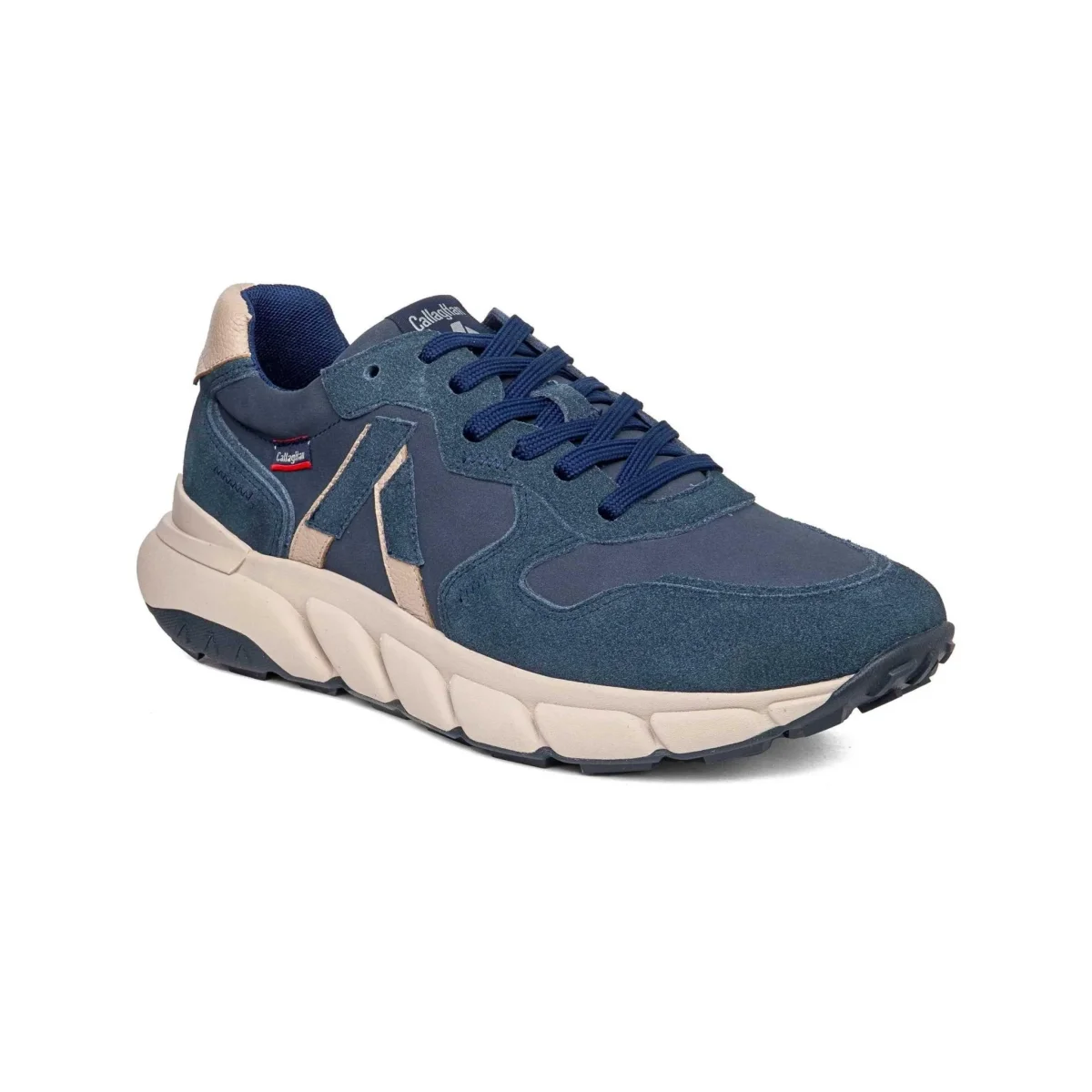Callaghan Sneakers Uomo in Camoscio Blu - immagine 3