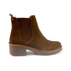 Jungla Stivaletti Chelsea Donna Camoscio Cuoio