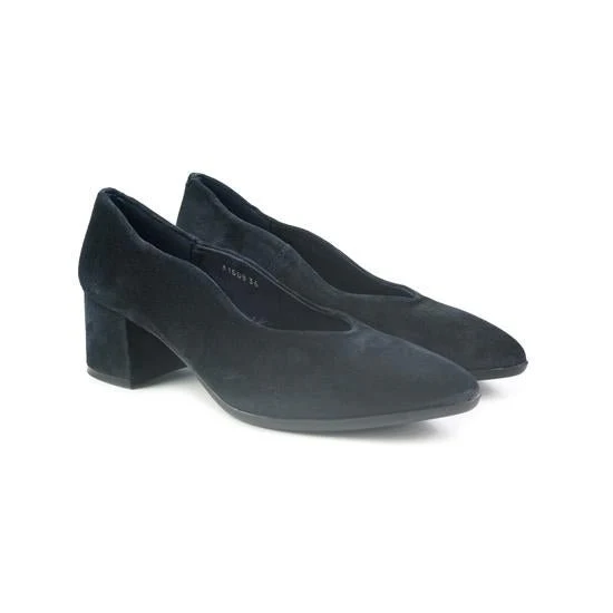 Decollete Donna Camoscio Blu - immagine 2