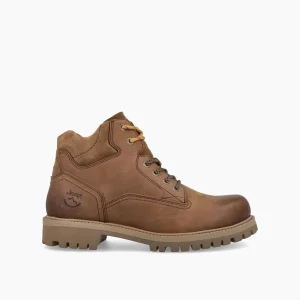 Anfibi Uomo Pelle Giallone