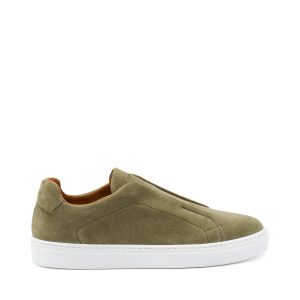 Frau Sneakers Uomo Slipon in Camoscio Prato