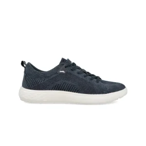 Jeep Sneakers Uomo Bassa in Tessuto Blu