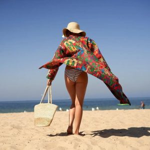 Kimono Caftano in Cotone