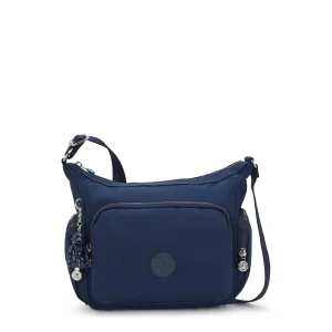 Kipling Borsetta Tracolla Multitasche in Tessuto Blue