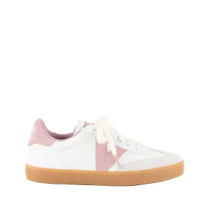 Victoria Sneakers Donna Bassa Pelle Bianco Rosa