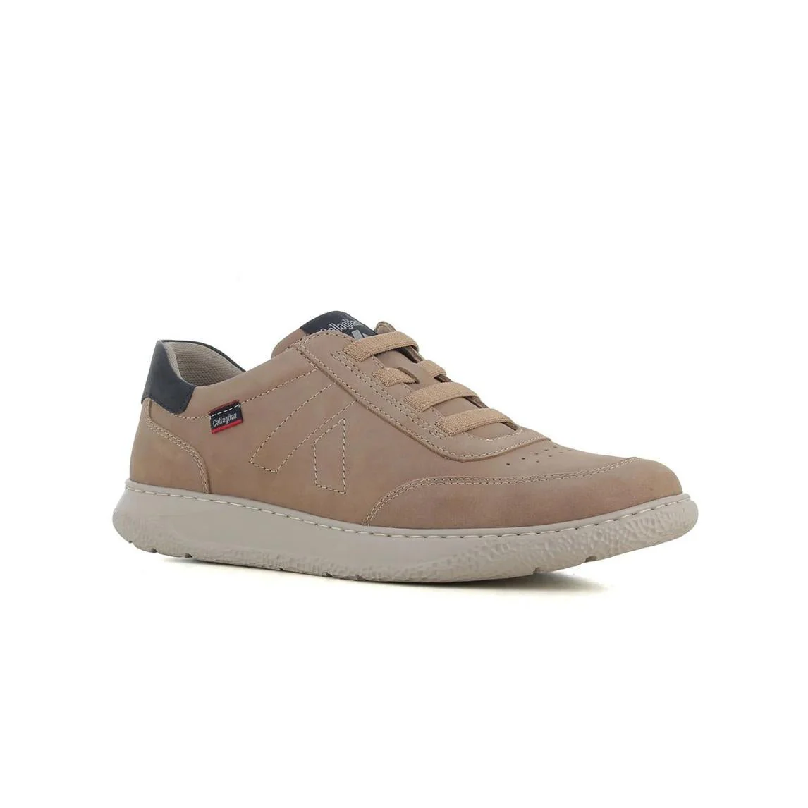 Callaghan Slipon Sneakers Uomo in Pelle Taupe - immagine 3