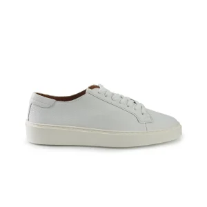 Vueva Sneakers Bassa Uomo in Pelle Bianca