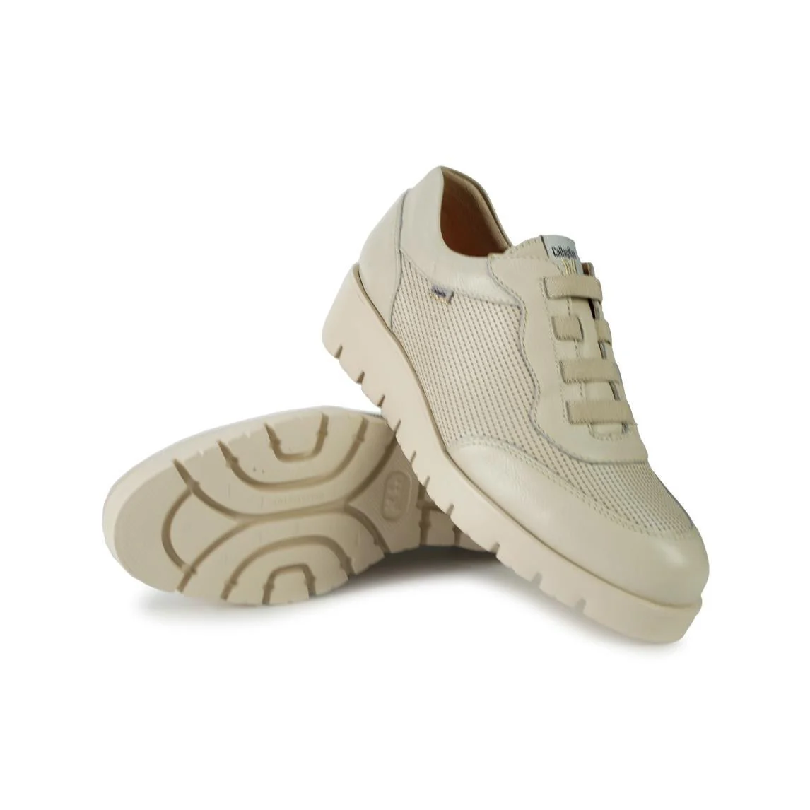 Callaghan Sneakers Donna con Zeppa in Pelle Skin - immagine 3