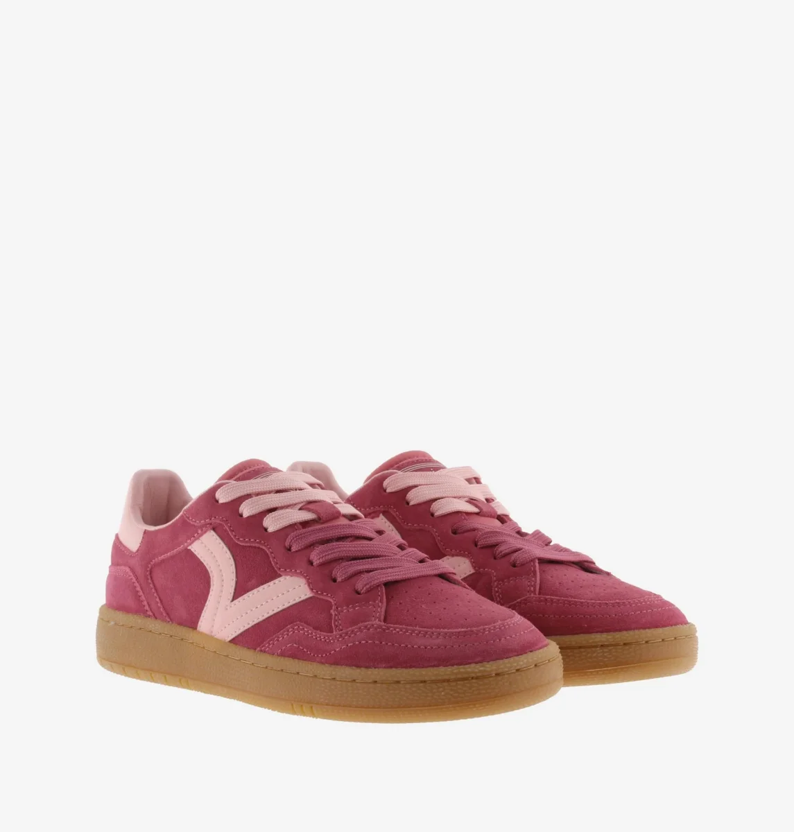 Victoria Sneakers Bassa Donna in Pelle Fucsia - immagine 3