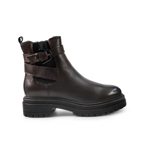 Vueva Stivaletti Donna in Pelle Testa di Moro