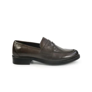 Vueva Mocassini Donna College in Pelle Marrone