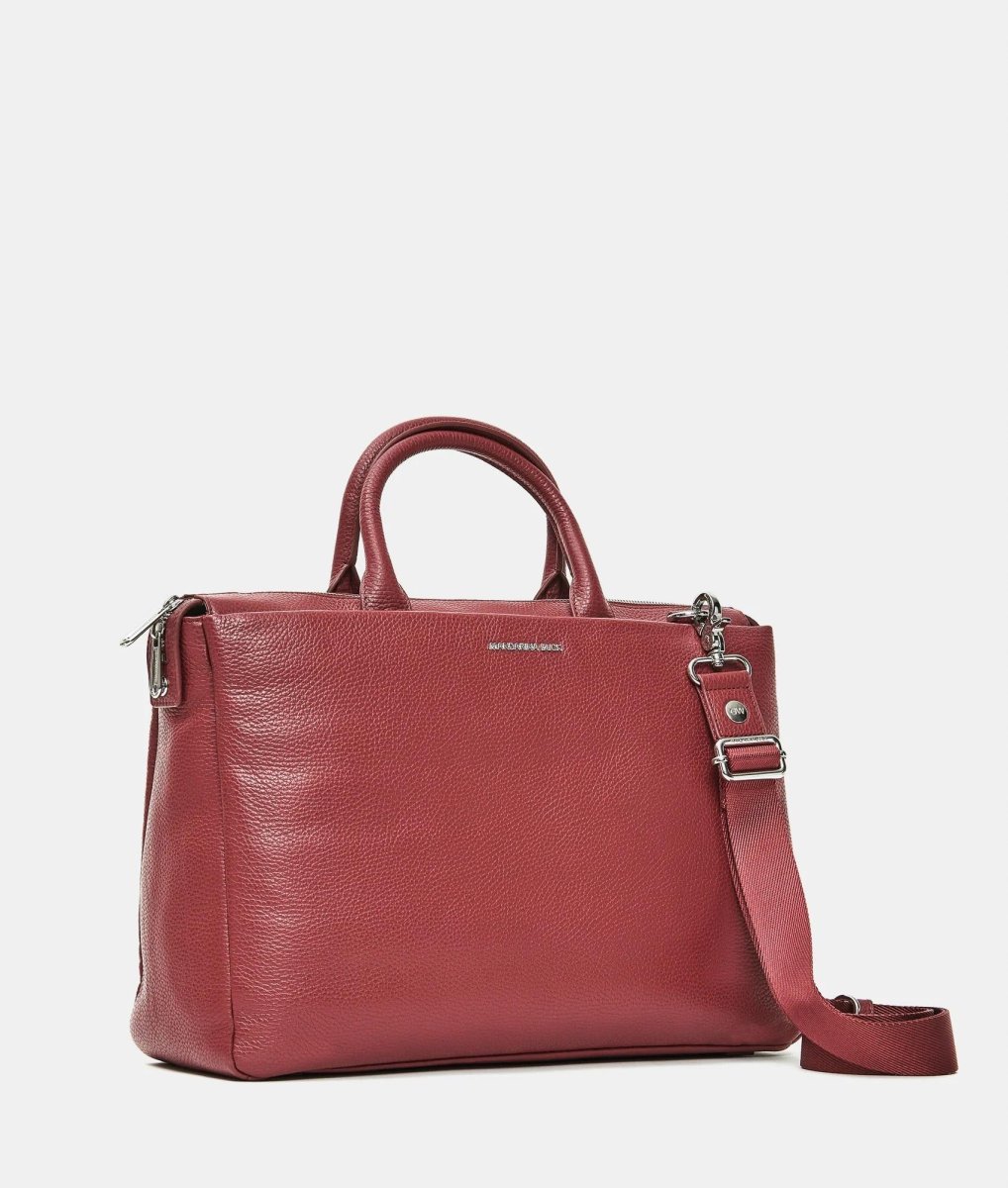 Borsa Lavoro Mandarina Duck in Pelle Grape Porta PC 15 Pollici - immagine 4