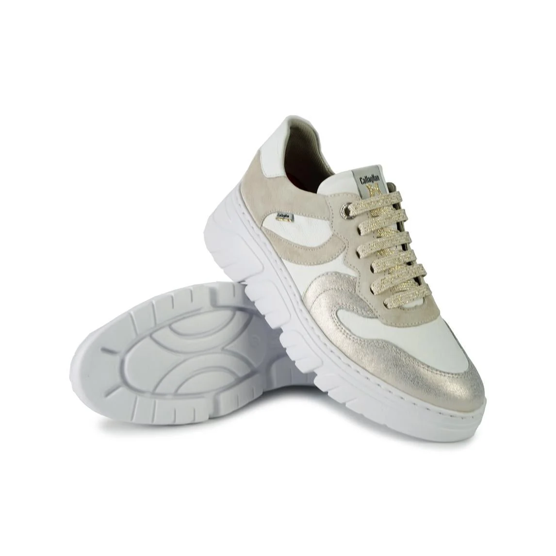 Callaghan Sneakers Donna in Pelle Multicolor Bianco - immagine 3