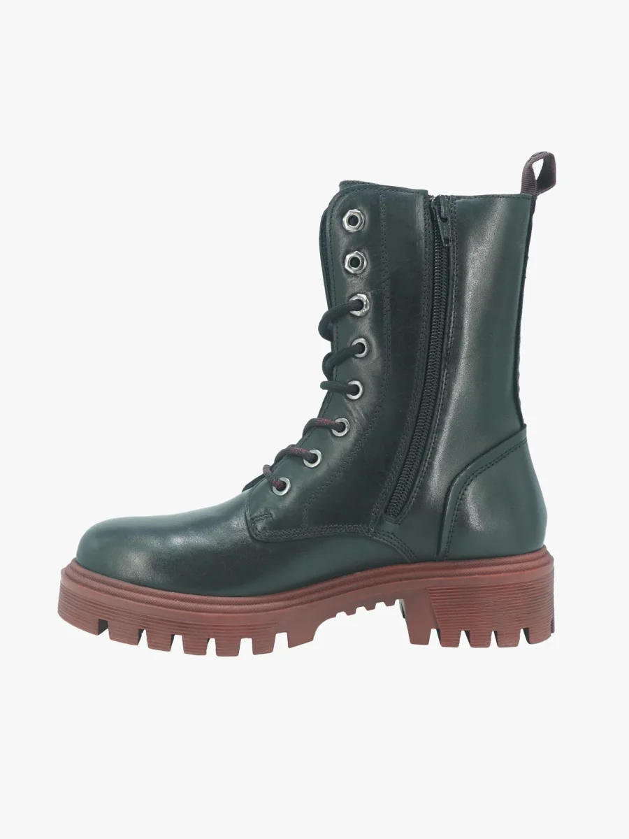 Anfibi Donna in Pelle Nera - immagine 5