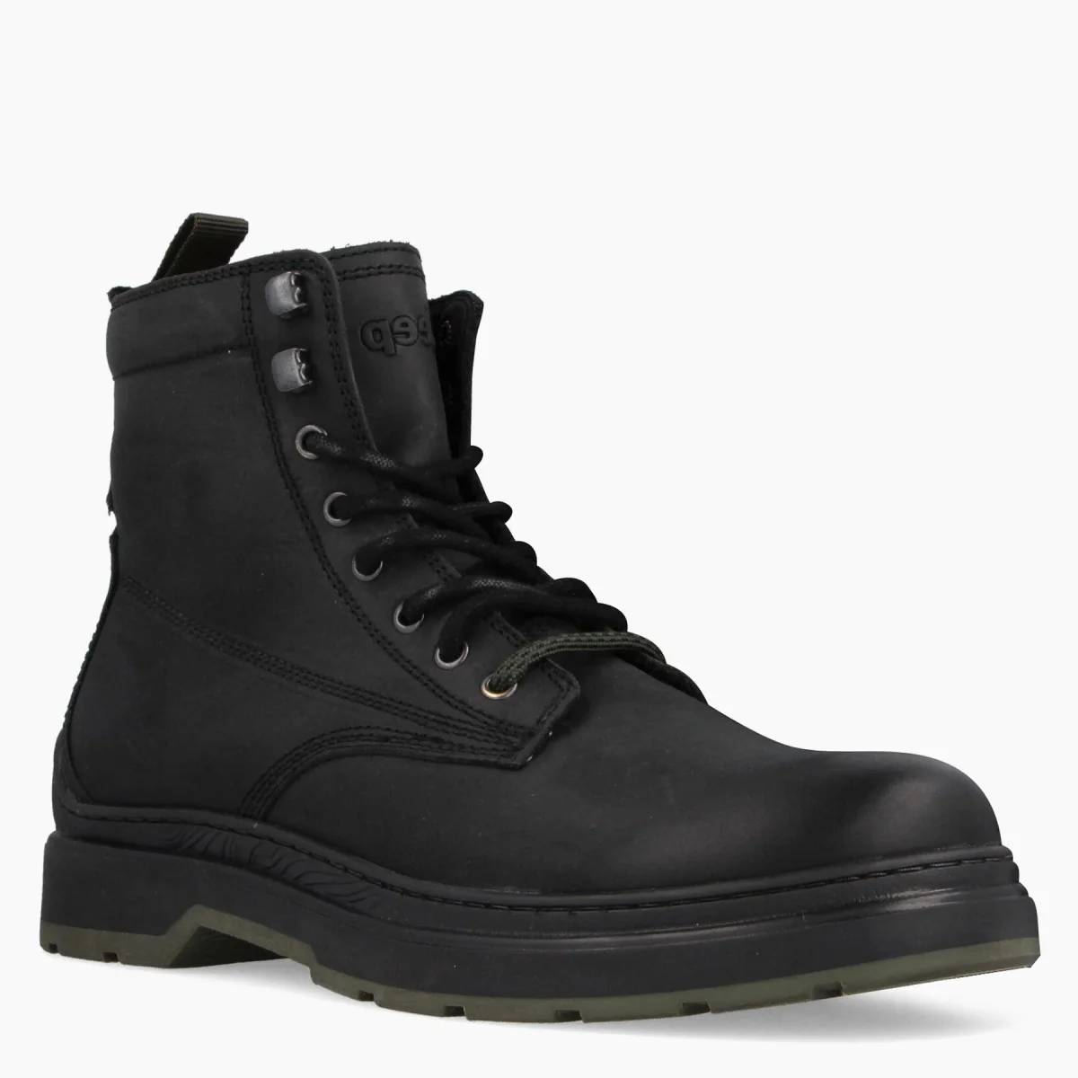 Anfibi Uomo Pelle Nera - immagine 4