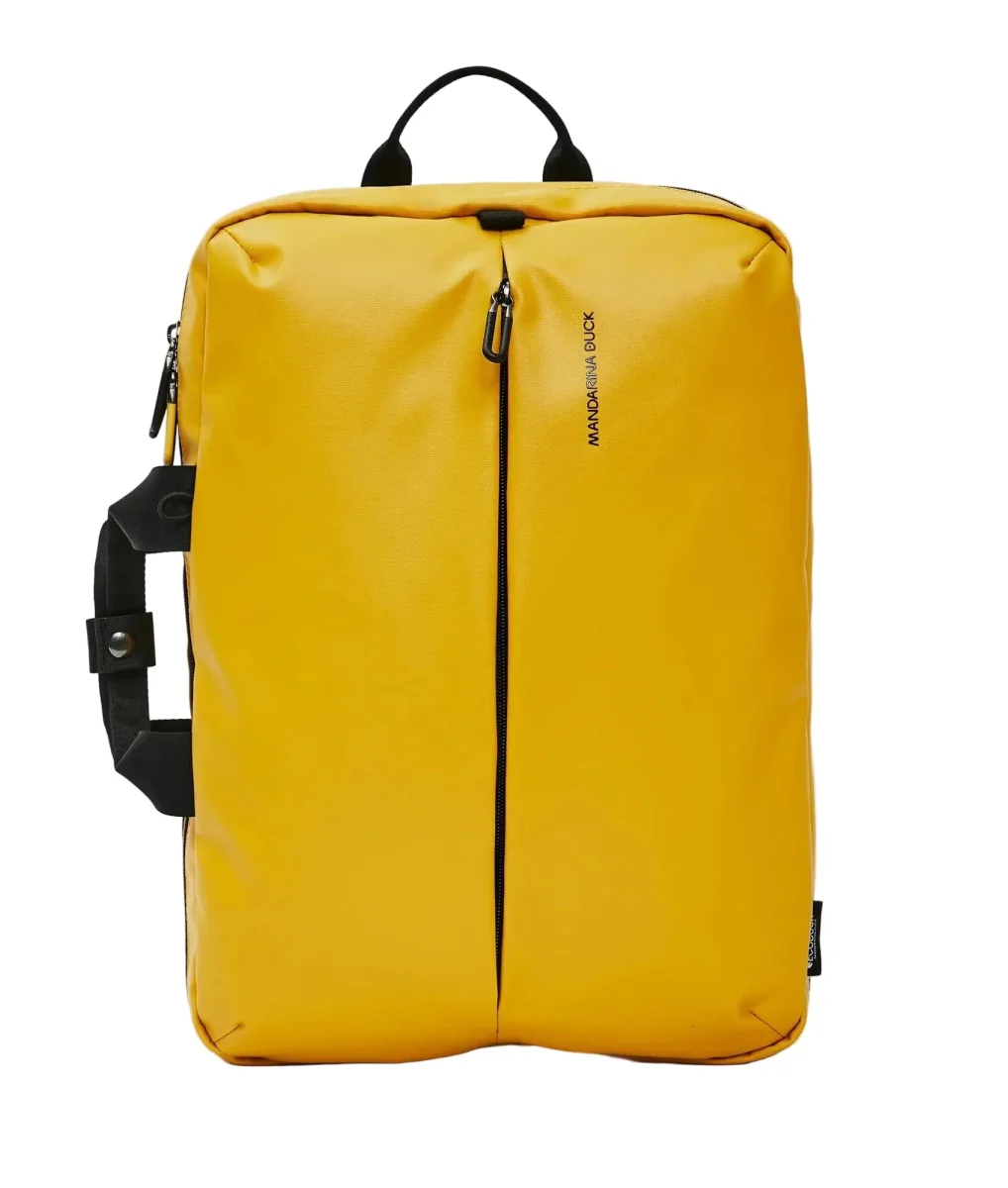 Mandarina Duck Borsa Lavoro Zaino Porta PC 15 Pollici Giallo