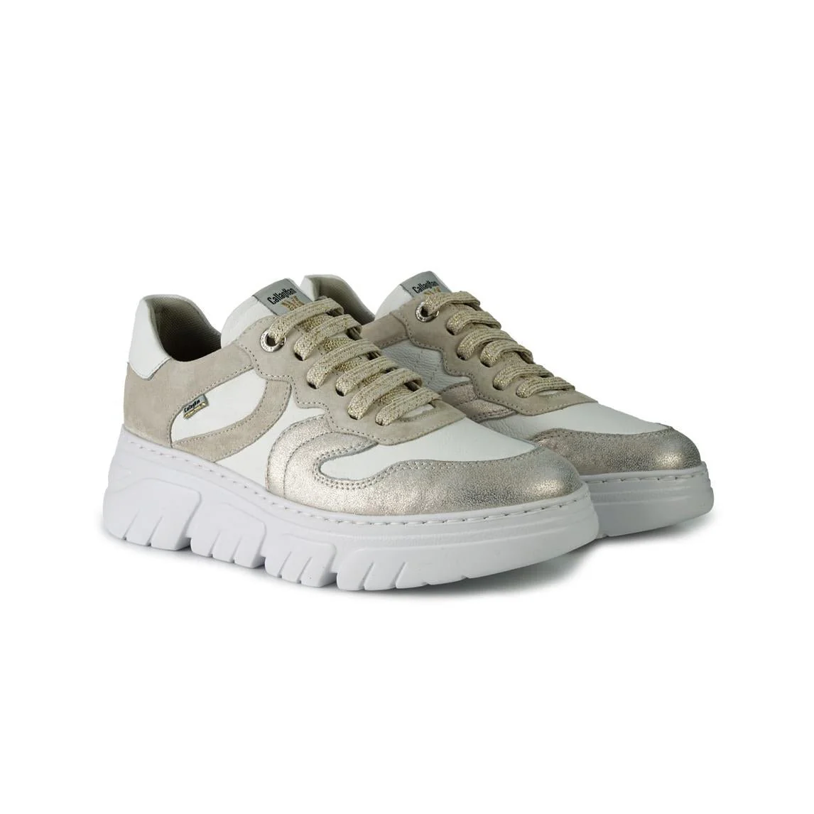 Callaghan Sneakers Donna in Pelle Multicolor Bianco - immagine 4