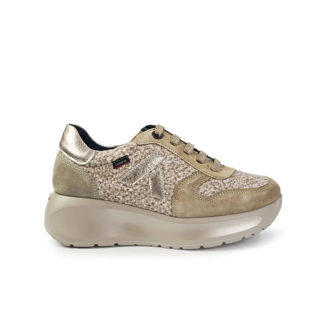 Callaghan Sneakers Donna con Zeppa in Pelle Corda