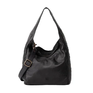 Biba Borsa Hobo con Tracolla in Pelle Nera