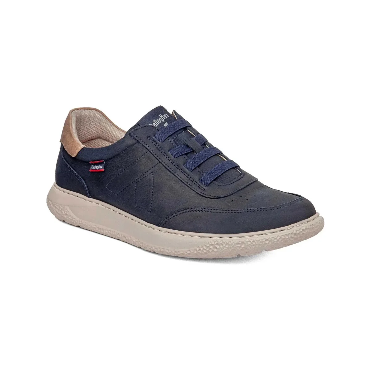 Callaghan Slipon Sneakers Uomo in Pelle Blu - immagine 3