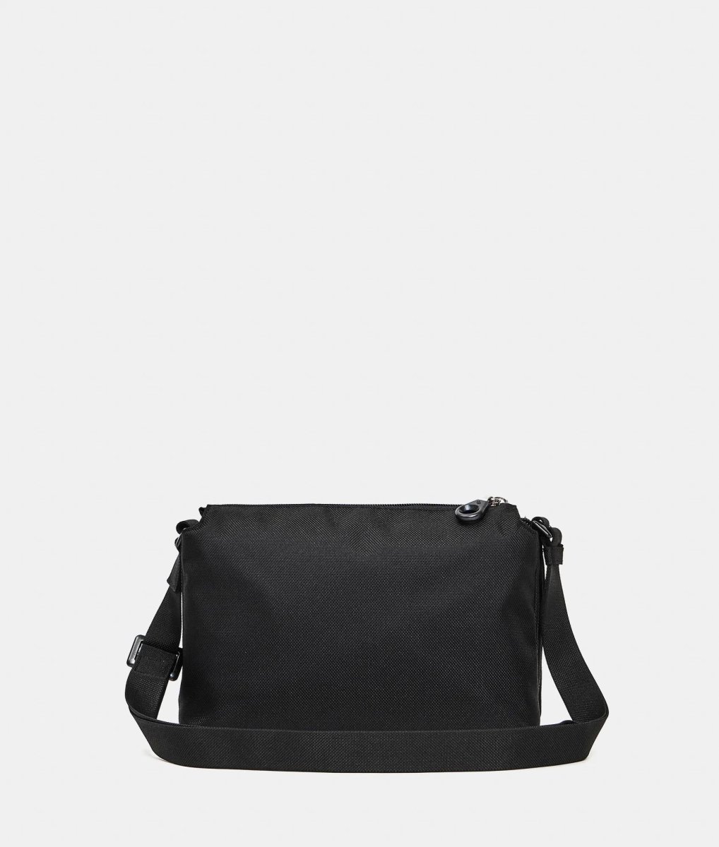Borsetta Tracolla Tessuto Nero - immagine 4
