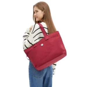 Borsa Shopper Laptop Rosso