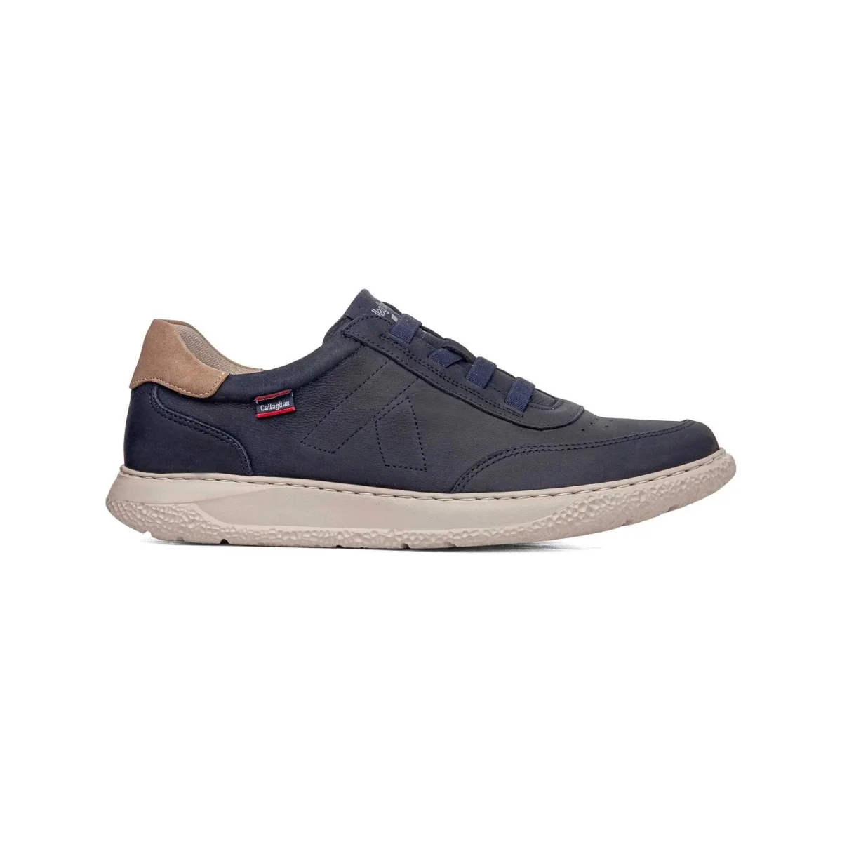 Callaghan Slipon Sneakers Uomo in Pelle Blu - immagine 2