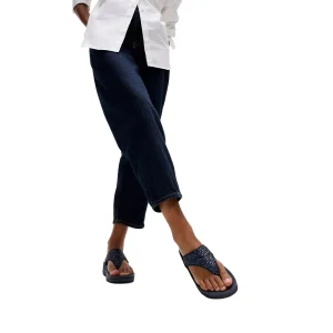 FitFlop Sandali Donna Infradito Glitter Blu