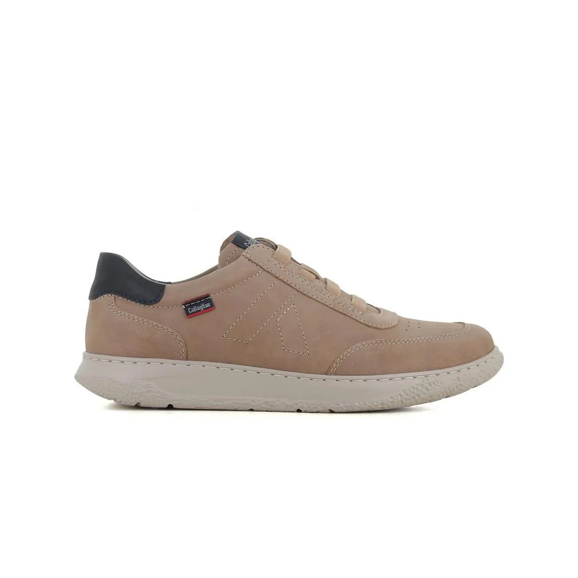 Callaghan Slipon Sneakers Uomo in Pelle Taupe - immagine 2