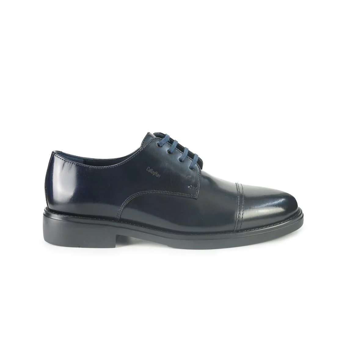 Callaghan Francesina Uomo in Pelle Spazzolata Blu - immagine 2