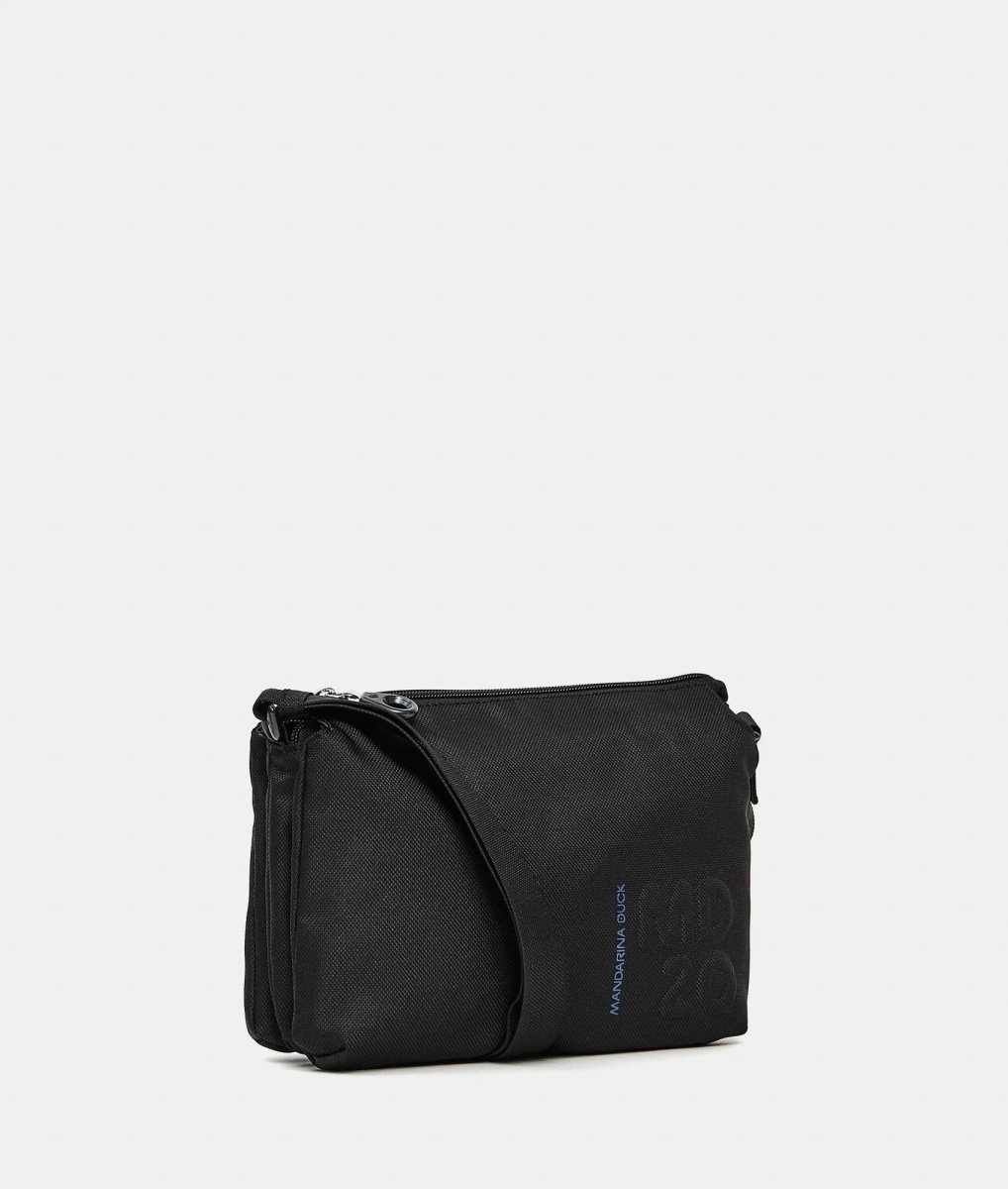 Borsetta Tracolla Tessuto Nero - immagine 5