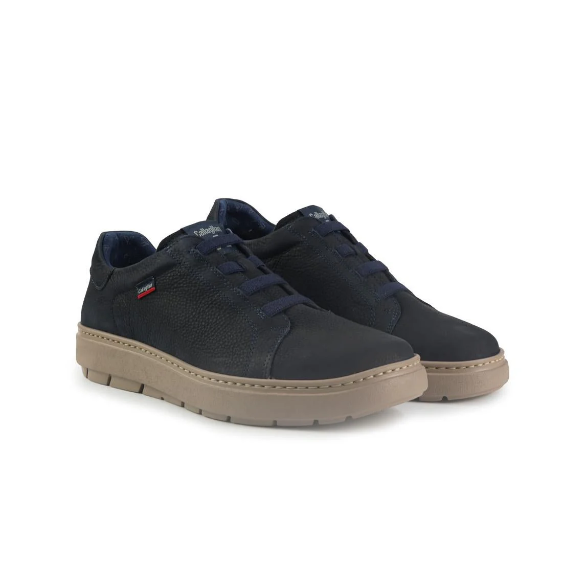Callaghan Sneakers Slip On Uomo in Nabuk Blu - immagine 4