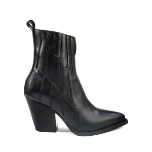 Stivaletti Elvio Zanon Tex in Pelle Nero