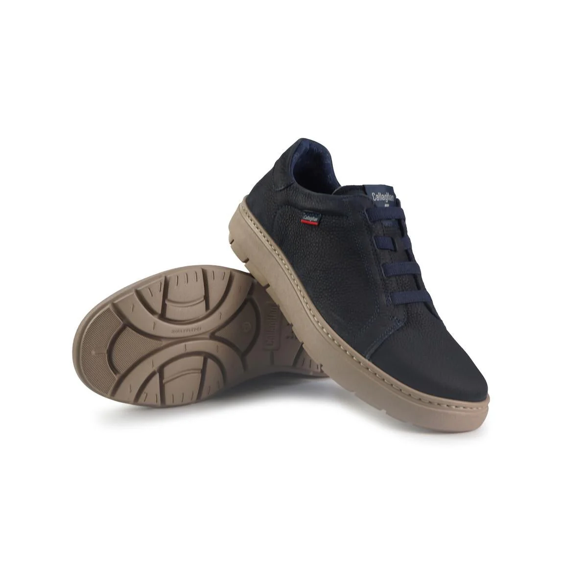 Callaghan Sneakers Slip On Uomo in Nabuk Blu - immagine 3