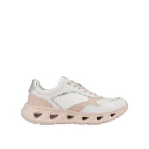 Impronte Sneakers Donna Running in Pelle Bianca