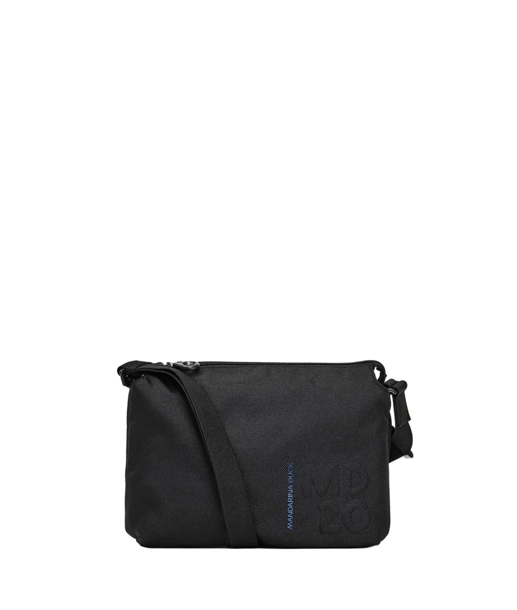 Borsetta Tracolla Tessuto Nero - immagine 2