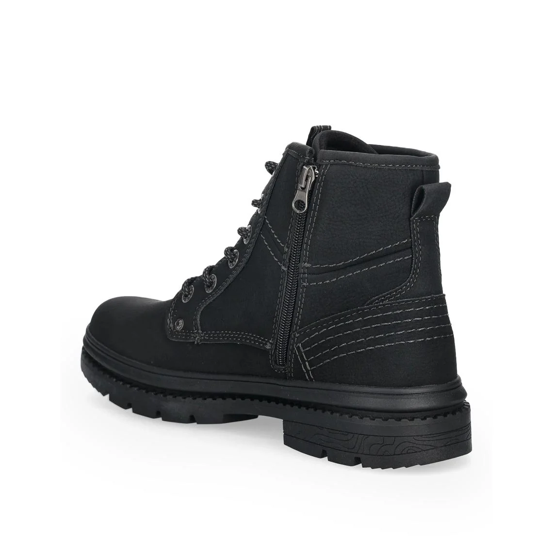 Jeep Anfibi Uomo in Pelle Nero - immagine 5