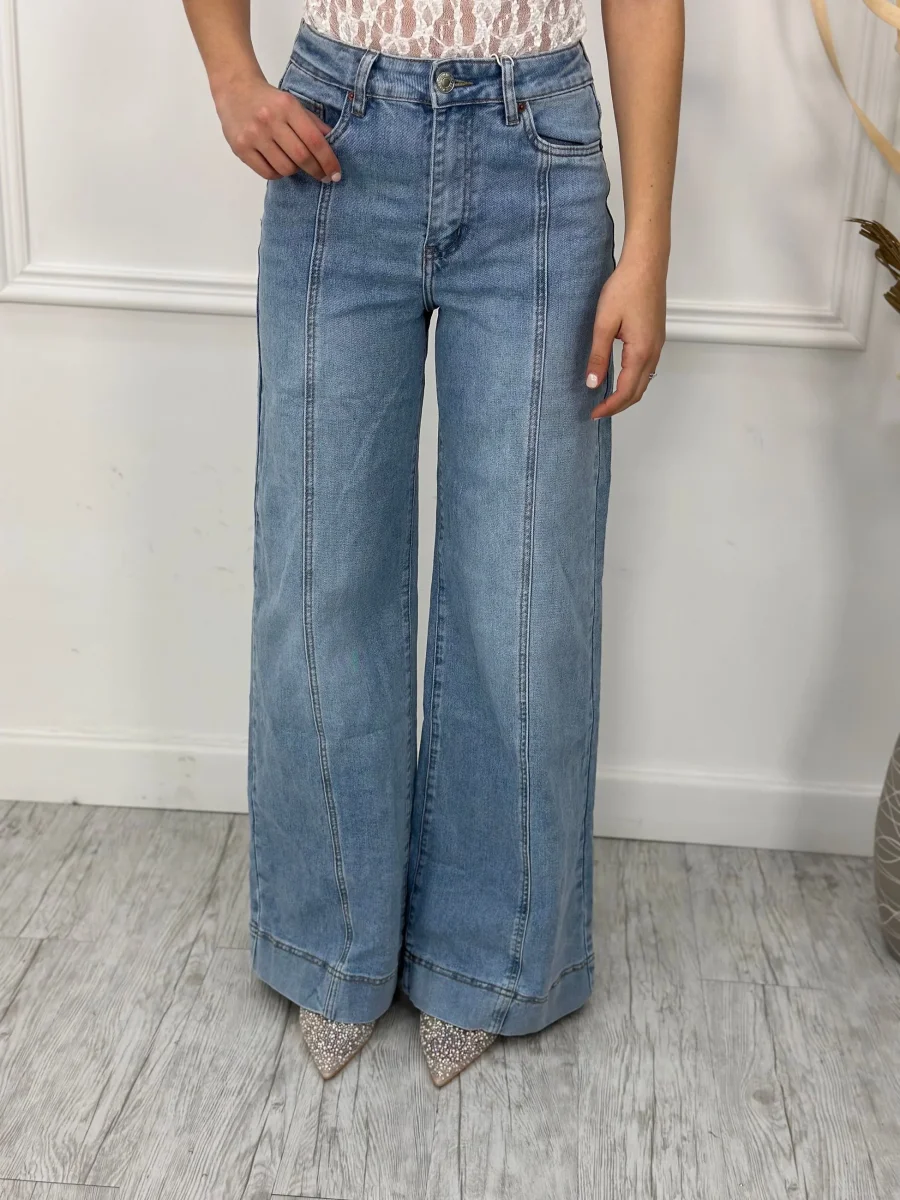 Jeans Palazzo 8828 (elastico) - immagine 3