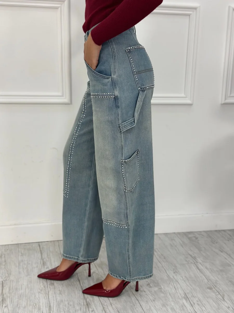Jeans Balloon Strass 5005 - immagine 4