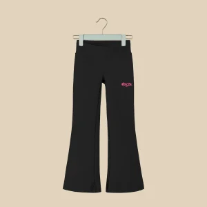 Leggings nero a zampa