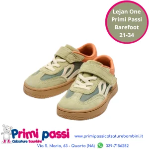 Lejan One Nylon Matcha - Barefoot per bambini